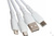 Кабель USB Borofone BX71 Shengda для Lightning, Micro USB, Type-C, 2.0A, длина 1 м, белый 903689 #2