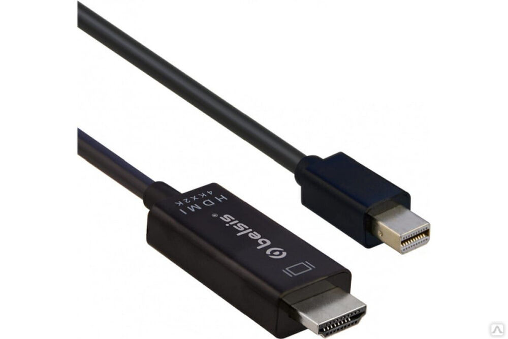 Кабель-адаптер Belsis miniDisplayPort - HDMI 1,8 м, чёрный BW8803