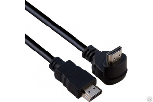 Кабель Belsis HDMI v1.4 AM-AM угловой, 1,8 м, чёрный, with Ethernet BL1120 #1