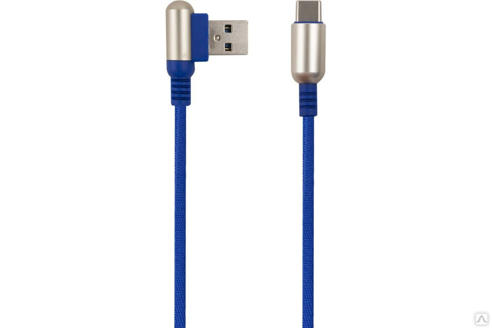 Дата-кабель Red Line Loop USB - Type-C, синий УТ000019282