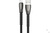 USB-кабель HOCO, AM-8pin Lightning 1.2 метра, 2.4A, плоский, ПВХ, чёрный 23753-U58iBK #2
