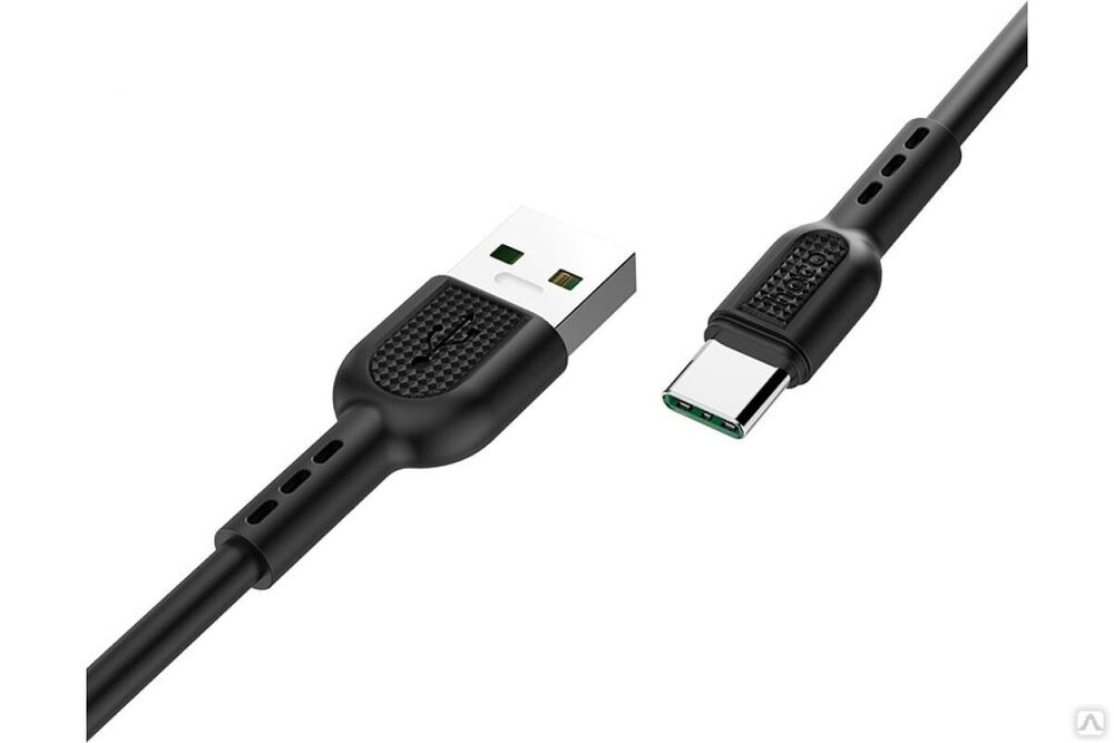 Кабель USB 2.0 Hoco X33, AM/Type-C, черный, 1 м, 5А 6931474706119