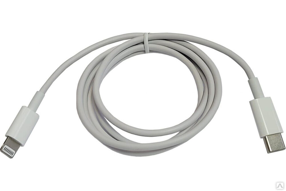 Кабель для зарядки iPhone Nord-Yada TYPE C-Lightning 2А 18 W 1 м белый (TPE) белый 908971