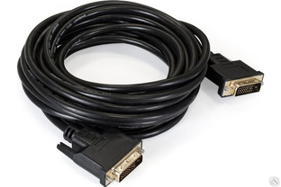 Кабель ExeGate DVI dual link EX-CC-DVI2-5.0 25M 25M, 5 м, позолоченные контакты 257296 #1