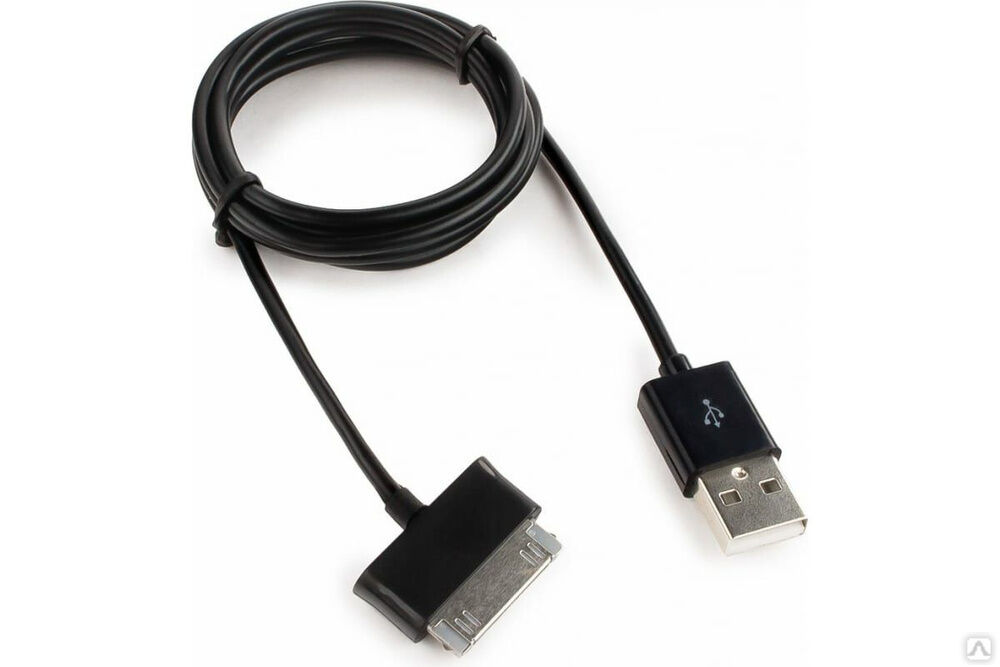 Кабель USB Cablexpert, AM/Samsung для Samsung Galaxy, Tab/Note, 1 м, пакет, черный CC-USB-SG1M