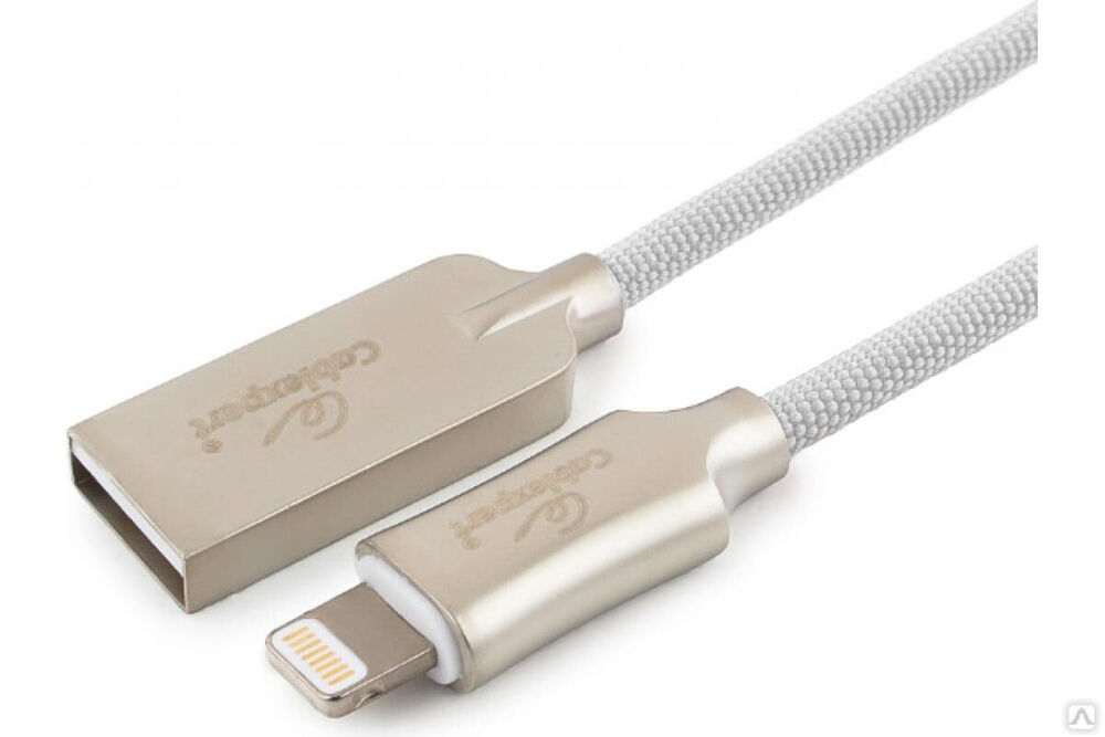 Кабель для Apple Cablexpert MFI USB AM/Lightning, длина 1.8 м, белый CC-P-APUSB02W-1.8M