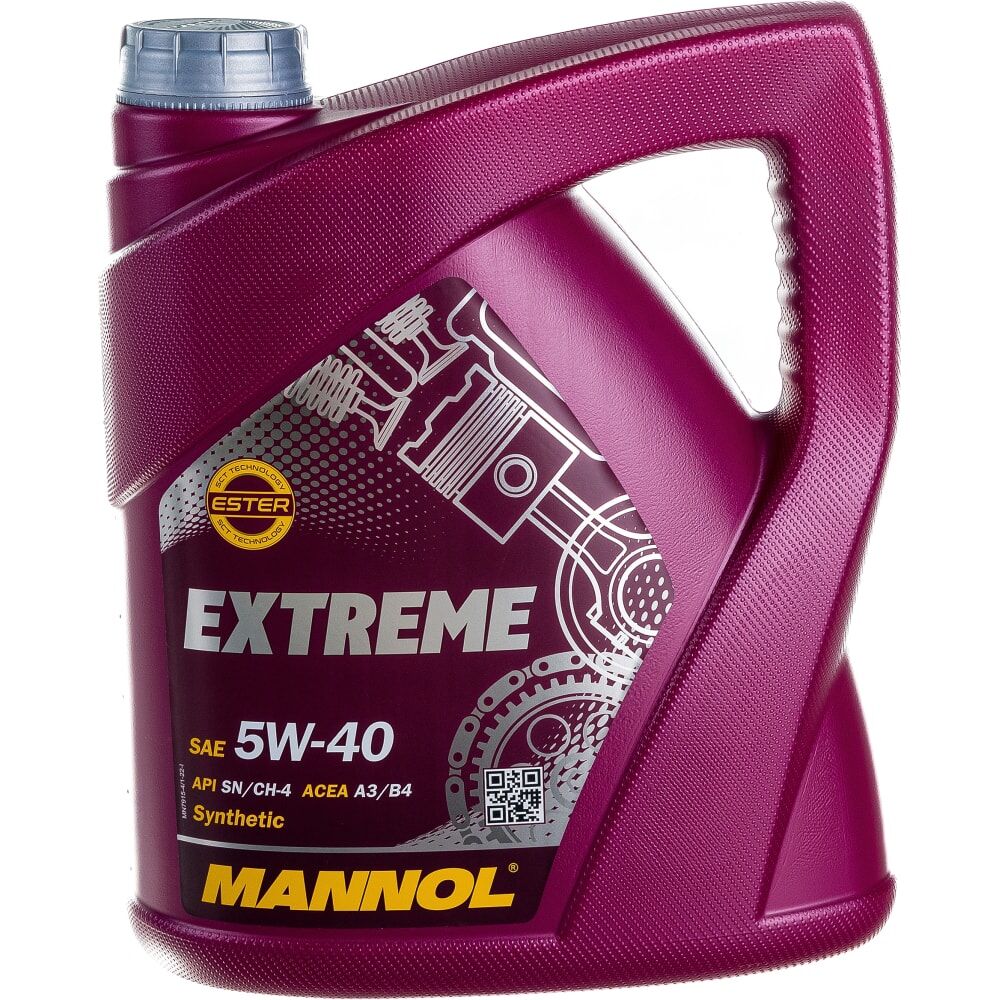 Синтетическое моторное масло MANNOL EXTREME 5W40