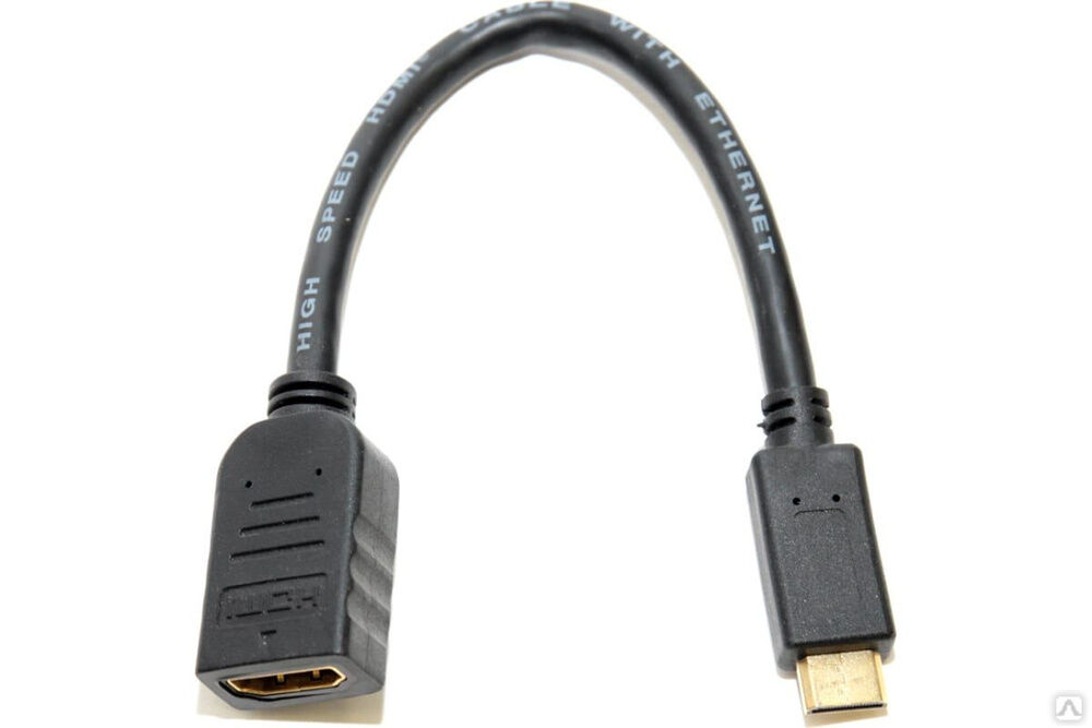 Кабель-адаптер 5bites HDMI F - mini HDMI M, v1.4B BC-HDC2A1