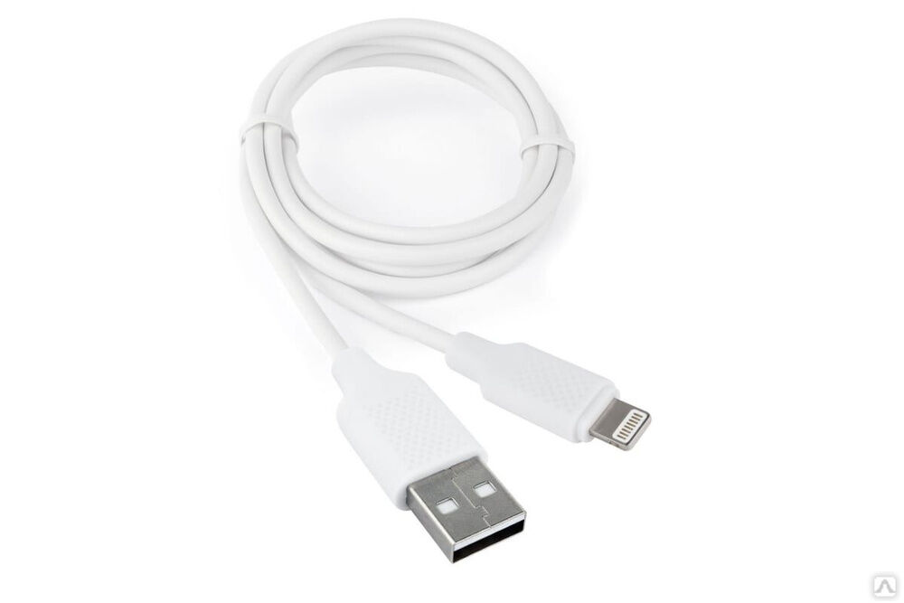 Кабель для Apple Cablexpert, AM/Lightning CCB-USB-AMAPO2-1MW