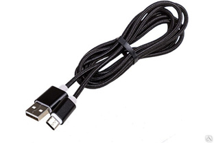 Кабель SKYWAY USB - Type-C 3.0А 1.5 м черный в коробке S09603003 #1