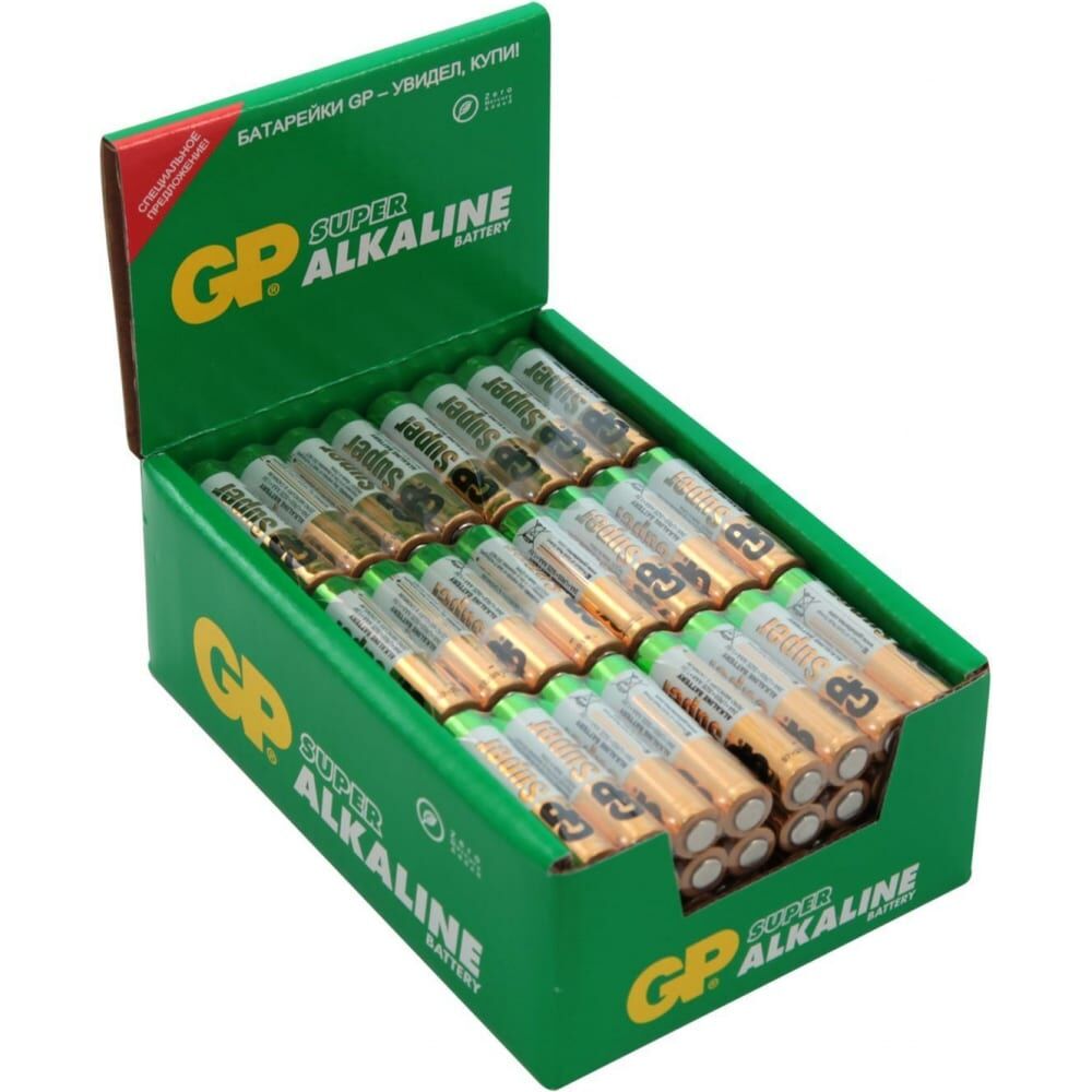 Алкалиновые батарейки GP Super Alkaline 24А