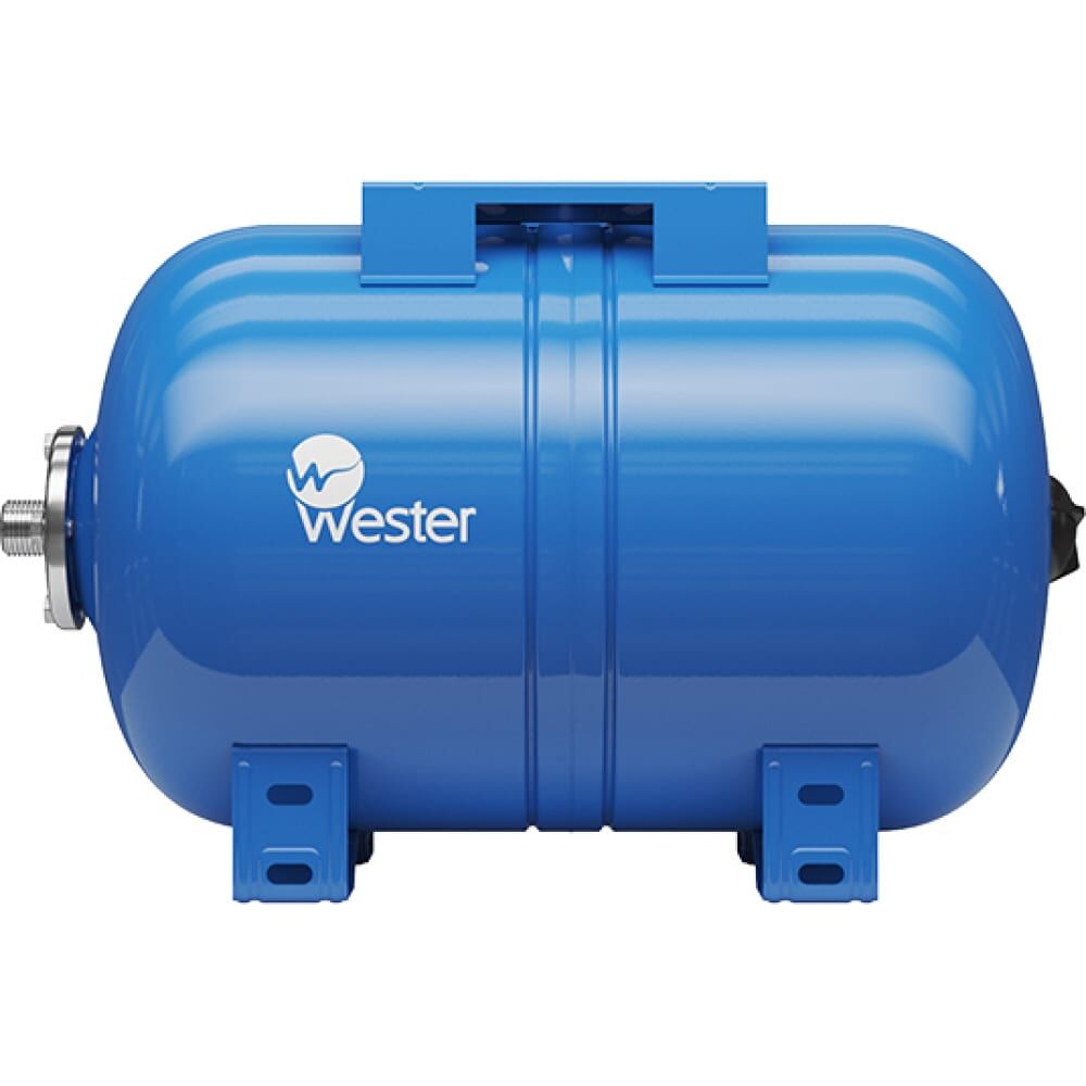 Горизонтальный мембарнный бак для водоснабжения Wester WAO 24