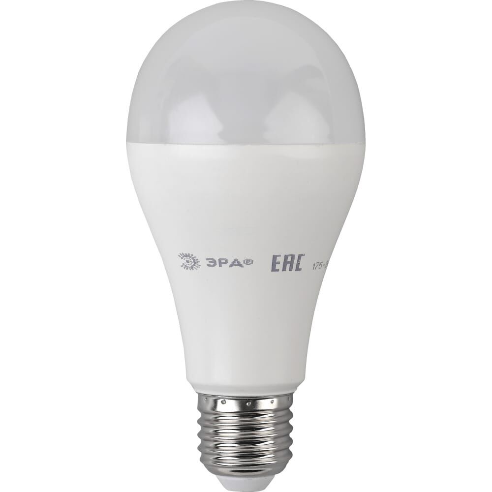 Светодиодная лампа ЭРА LED A65-19W-827-E27 10/100/1200