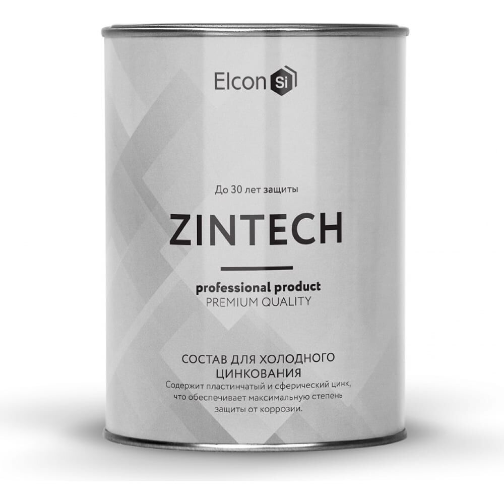 Цинконаполненная грунт-эмаль Elcon Zintech