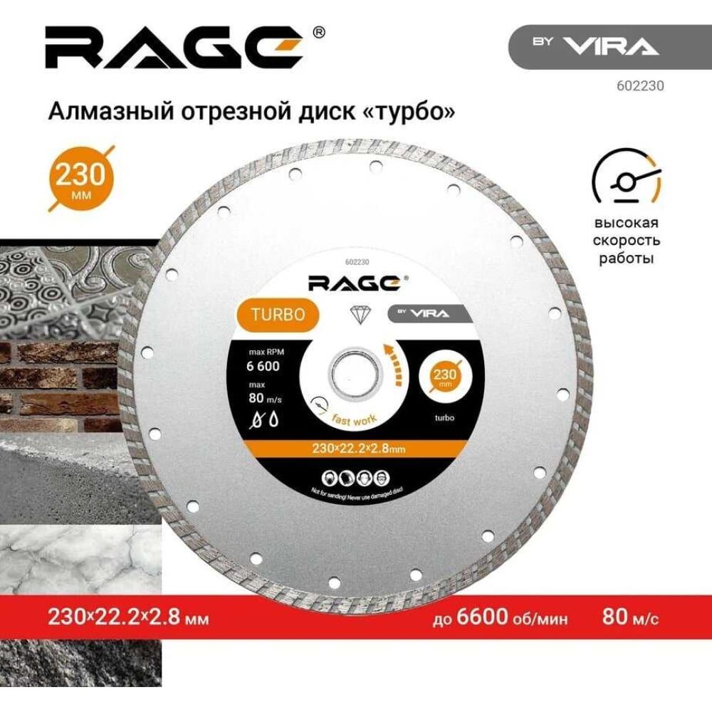 Универсальный алмазный диск RAGE RAGE