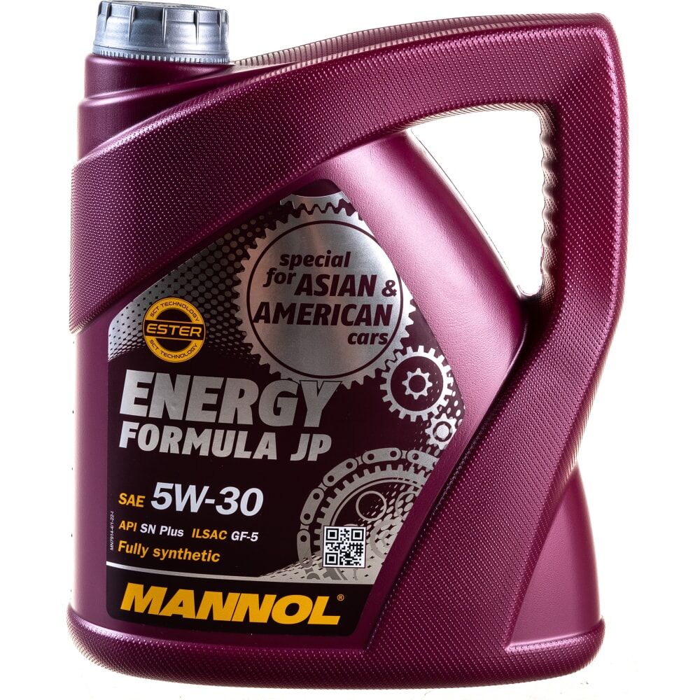 Синтетическое моторное масло MANNOL ENERGY FORMULA JP 5W30