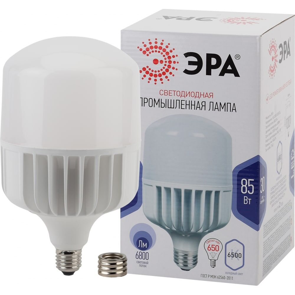 Светодиодная лампа ЭРА LED POWER T140-85W-6500-E27/E40