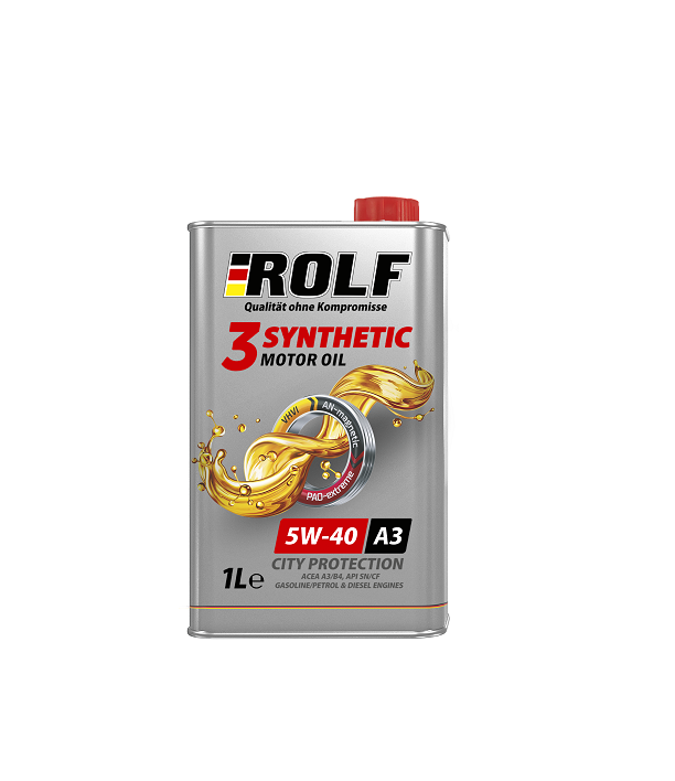 Масло моторное Rolf 3-Synthetic 5W-40 ACEA A3/B4
