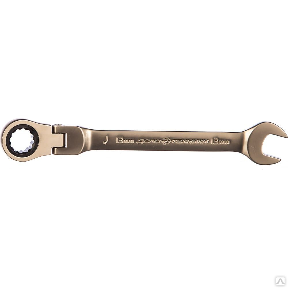 Комбинированный трещоточный ключ 13 мм ДТ 200/5 дело техники 515013