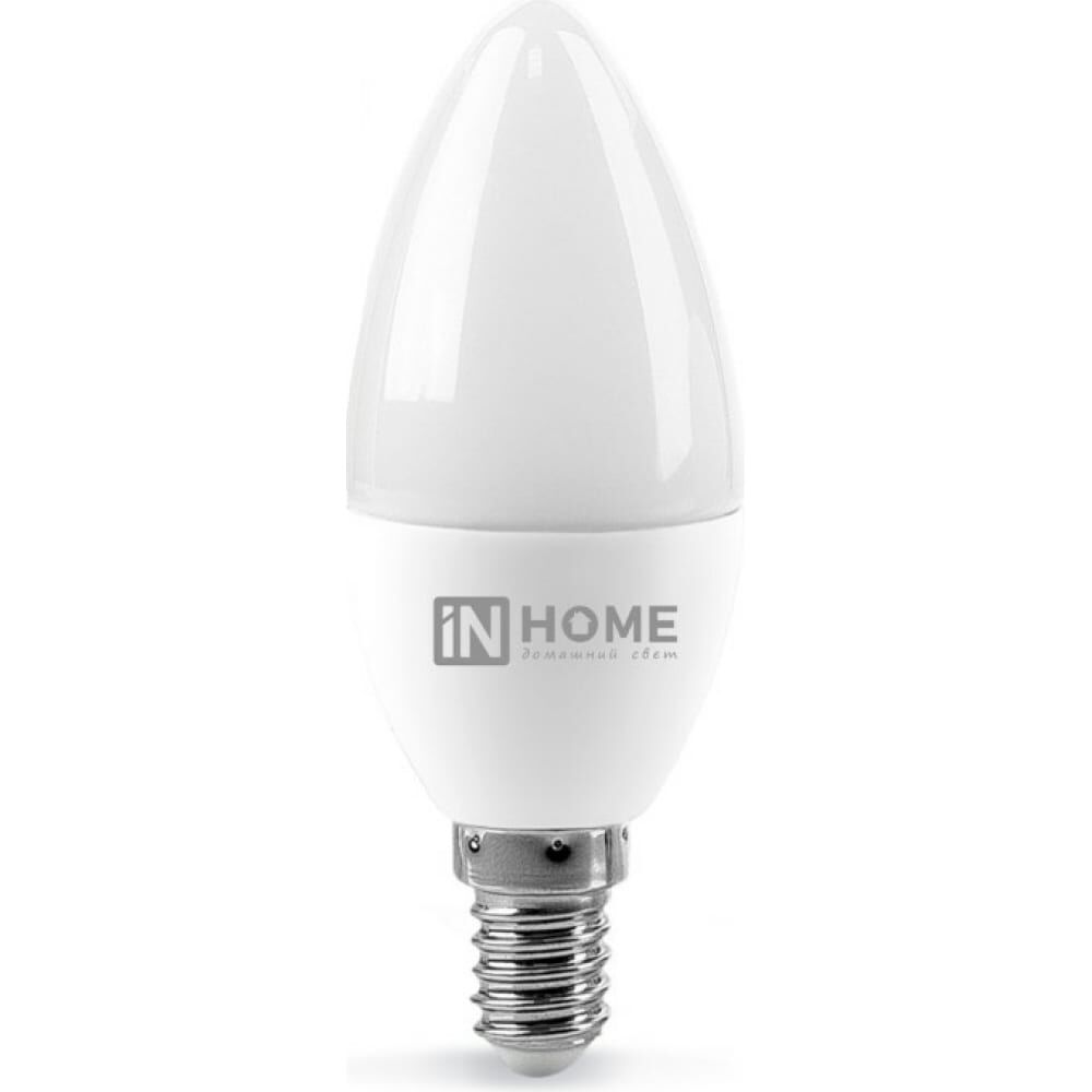 Светодиодная лампа IN HOME LED-СВЕЧА-VC