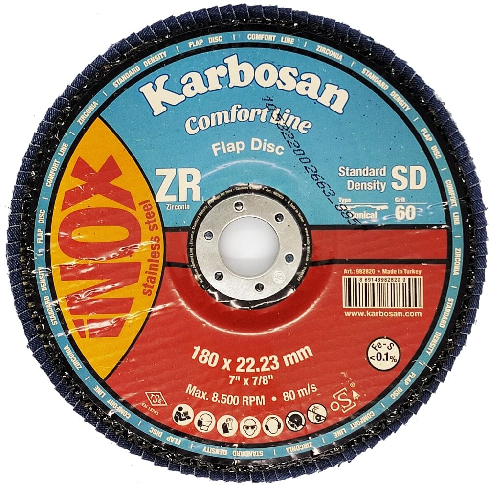 Лепестковый диск Karbosan INOX