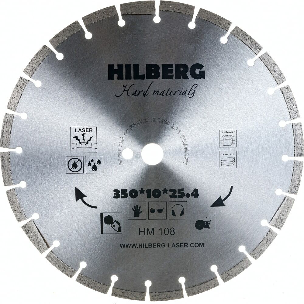 Отрезной алмазный диск Hilberg Hilberg Hard Materials