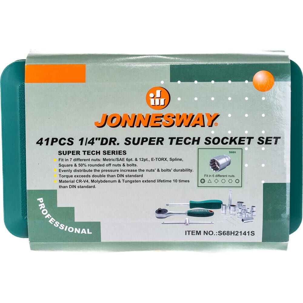Набор торцевых головок Jonnesway Super Tech