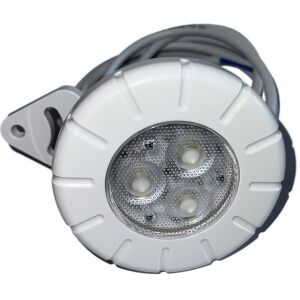 Прожектор светодиодный Atlaspool Mini, 3 Вт, 12 В, AC, Ø=63 мм, ABS-пластик, под бетон (белый свет), цена за 1 шт AtlasP
