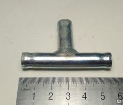 Соединитель 14 мм трёх трубок, металл