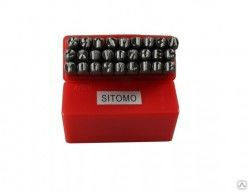 Клеймо 5 мм буквы (лат) Sitomo