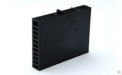 Вентиляционно-осушающая коробочка 80 х 60 х 10 мм черная BAUT