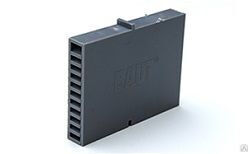 Вентиляционно-осушающая коробочка 80 х 60 х 10 мм темно-серая BAUT