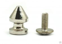 Кнопка 8,0 х 12,0 х 3,0 х 8 мм кобурная, никель