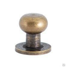 Кнопка 8,0 х 10 х 4,0 х 10 мм кобурная, старая латунь