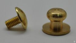 Кнопка 6,5 х 7,0 х 2,7 х 9,0 мм кобурная, золото