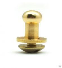 Кнопка 6,0 х 9,0 х 4,3 х 9,0 мм кобурная, желтый