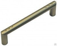 Ручка-рейлинг 128 мм мебельная, матовый никель (8974)