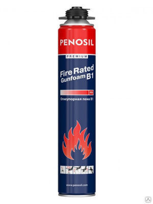 Пена монтажная профессиональная огнестойкая, 720 мл PENOSIL Premium