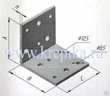 Уголок 100 х 100 х 100 х 6 мм для бетона, грунт ГФ-021