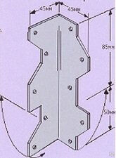 Универсальный углок МС-2 45 х 45 х 135 мм для крепления стропил
