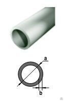 Трубка Ф18 х 1000 мм алюминиевая (толщина стенки 1,2-2,0мм) серебро 