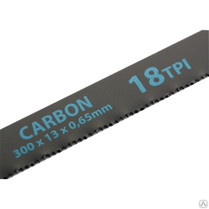 Полотна ножовочные 300 х 13 х 1,4 по металлу Carbon, 18TPI GROSS