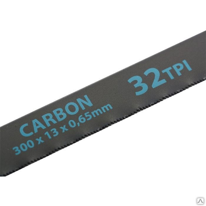 Полотна ножовочные 300 х 13 х 0,8 по металлу Carbon, 32TPI GROSS