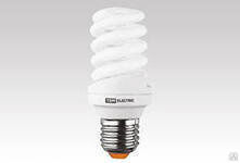 Лампа энергосберегающая спираль E27 20/100W теплый