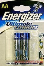 Элемент питания Energizer Ultimate ААА LR03/286BL2
