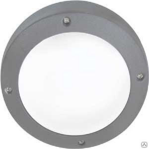 Светильник накладной матовый круг B4139S 45 х 65 серый алюм. Ecola 