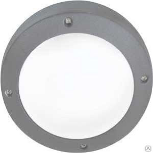 Светильник накладной матовый круг B4139S 45 х 65 серый алюм. Ecola
