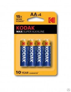 Элемент питания Kodak MAX AA LR6/316 BL4