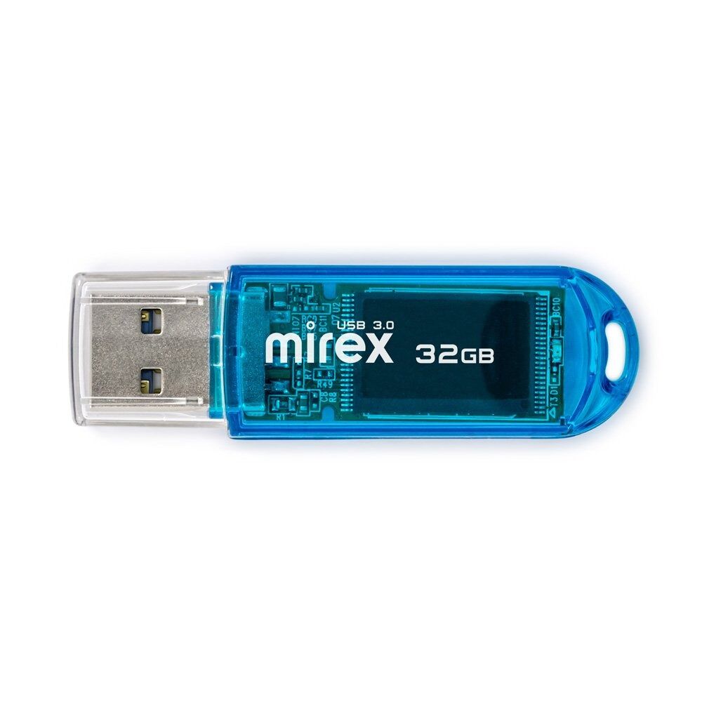 USB 3.0 Flash накопитель 32GB Mirex Elf, синий 1