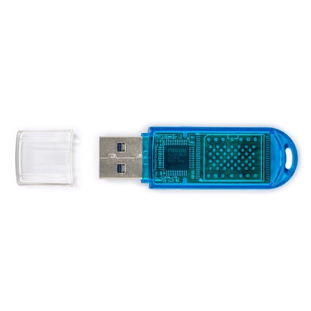 USB 3.0 Flash накопитель 128GB Mirex Elf, синий 4